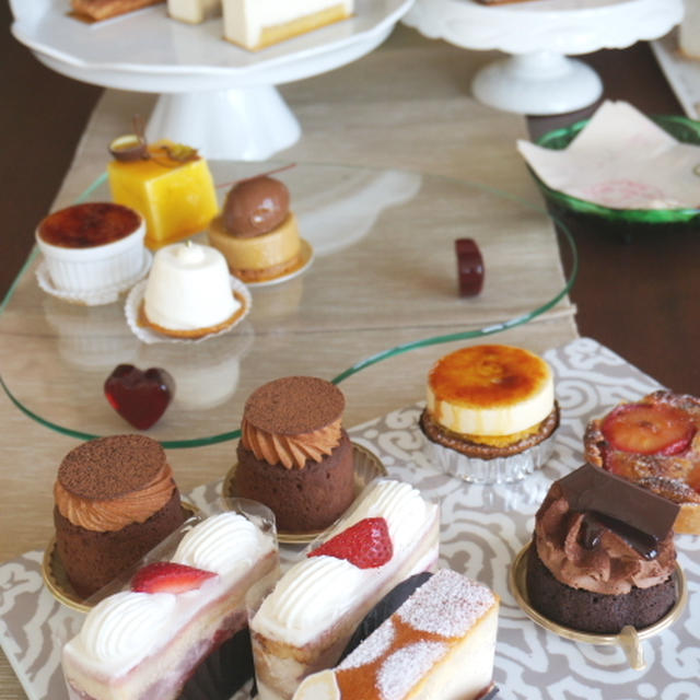 東京の有名パティスリーのケーキ食べ比べ会♪