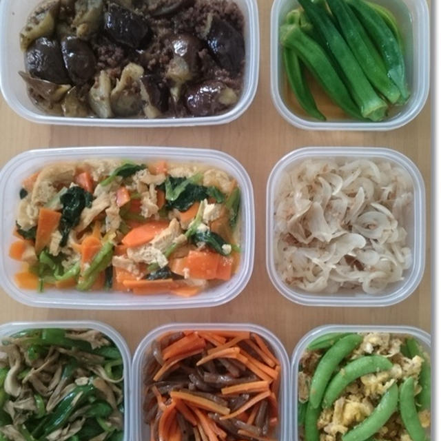今週の常備菜☆久々に登場のダンナさん食堂( *´艸｀)