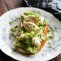 Avocado Toast with Ginger Marinated Tofu生姜マリネ豆腐のせアボカドトースト