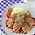 　もっちり肉巻き豆腐のお好み焼き風☆ヘルシーおつまみ