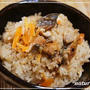 鰻の残りで、炊き込みご飯♪