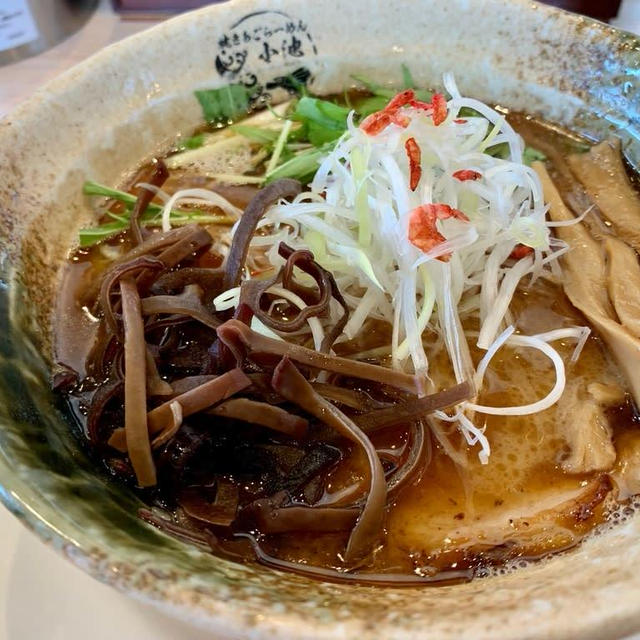 焼きあごらーめん小池の焼きあご塩らーめんが美味しかった〜