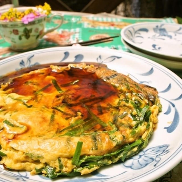 行きつけの店より美味しいと言われた♪ニラ玉あんかけ