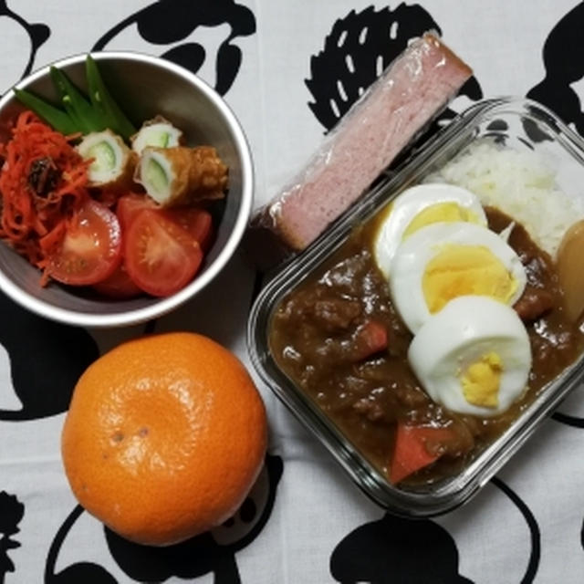 肉じゃがリメイクカレーライス弁当