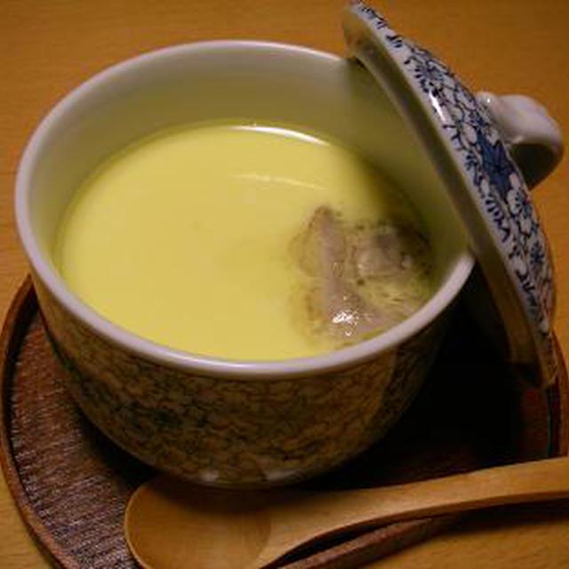 カワハギの肝入り茶碗蒸し