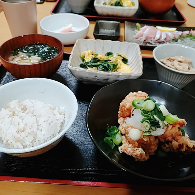 日付が変わっての晩ごはんは‥