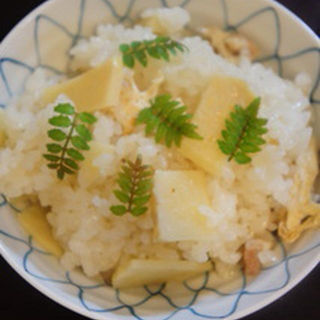 今年初めての筍料理