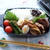 豚こまの柚子胡椒バーグ弁当【レシピ】弁当＆ヘルシー過ぎた夕食