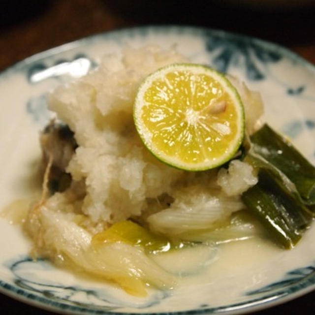 塩糀鯖のみぞれ煮