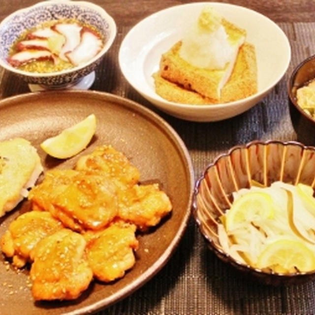 食欲も体力もないけど作らなアカンから、晩ご飯　所要時間50分