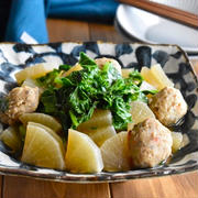 大根と鶏団子のほっこり煮