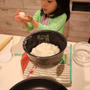 親子クッキング！！きりたんぽ鍋を作ろう②
