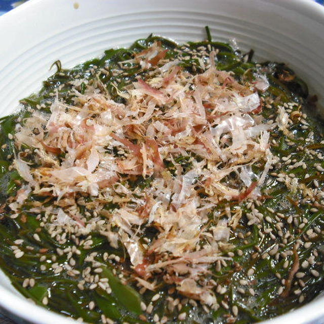 クロメのめんつゆ和え クロメご飯 By じゅんさん レシピブログ 料理ブログのレシピ満載