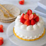 苺のお誕生日ケーキ