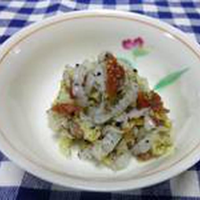 白菜のごま和え梅風味☆