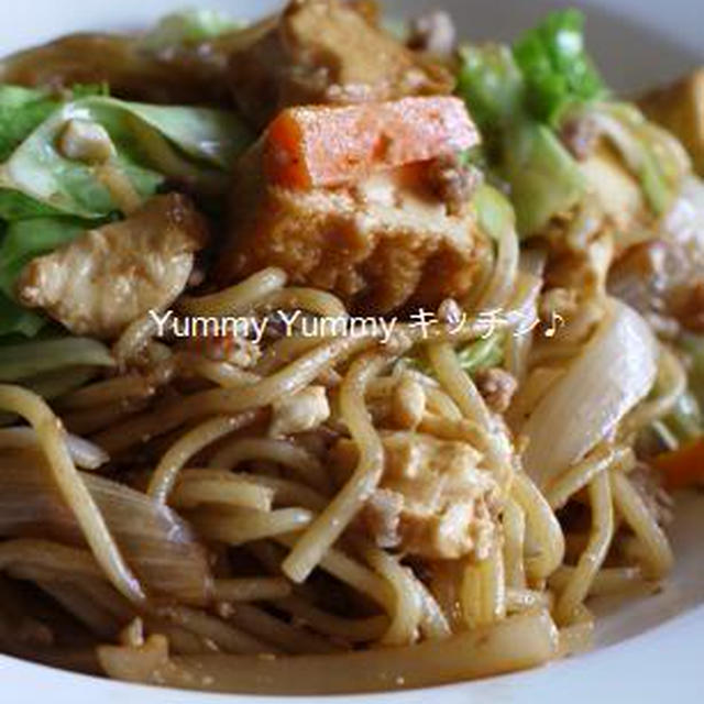 簡単おいしい！厚揚げ焼きそば&焼きうどん♪＆生活クラブ大試食会～