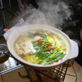 冬キャンプ飯に困ったら「鍋物」でしょ！最強のキャンプ鍋料理「モツ鍋」でポカポカになりました。 by aozoraさん