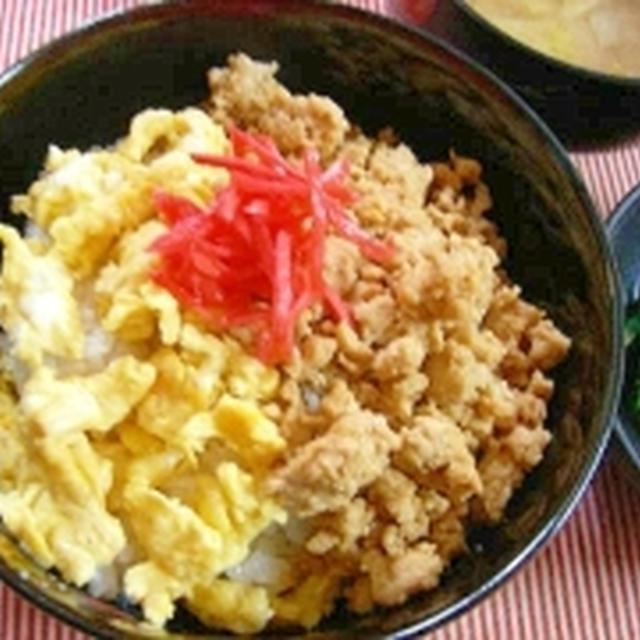 みんな大好き！！鳥そぼろ丼