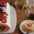クリスマスケーキに♪イチゴのふわふわしっとりロールケーキ by 山本リコピンさん