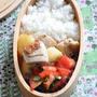 おもに使う食材は4つ！じゃがいもと鶏肉の煮込みがメインのお弁当