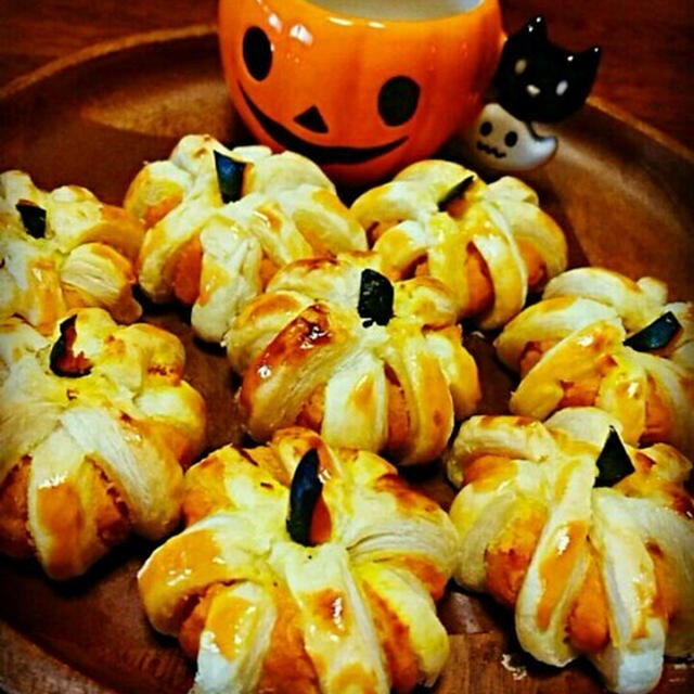 かわいいミニかぼちゃ パンプキンパイ By みぃさん レシピブログ 料理ブログのレシピ満載
