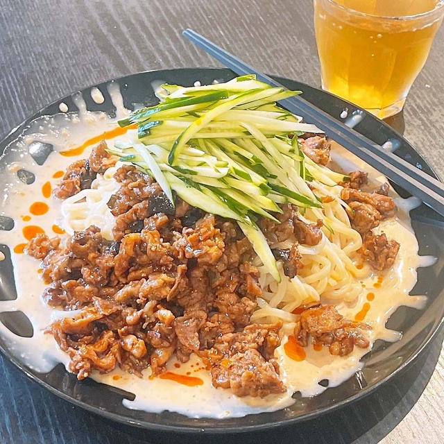 5分で作れる冷やし坦々麺です！！