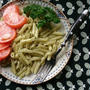 娘が早ゆでのペンネで作ってくれたパスタ