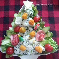 「丸美屋混ぜ込みわかめ」でクリスマスとＳＳ５０１のクリスマスプレート