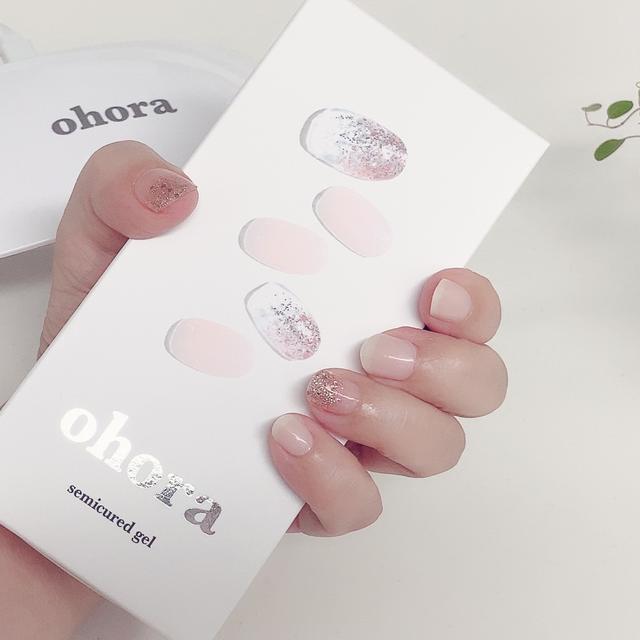 【ohora】簡単セルフジェルシール♡ハンドネイルに挑戦‼︎