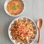 チキンラーメンで 同時に2品完成！そば飯＆チキンスープ