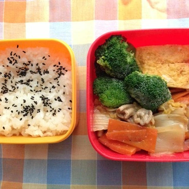 肉の期限には気をつけろ弁当