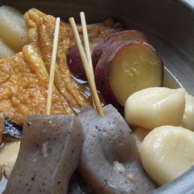 レシピ　ちくわぶの代わりに白玉を入れたおでん