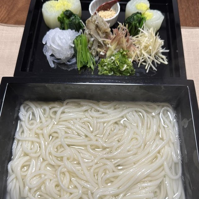 「おめん」風の釜揚げうどん