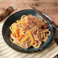 焦がしにんにく香る★焼きうどん
