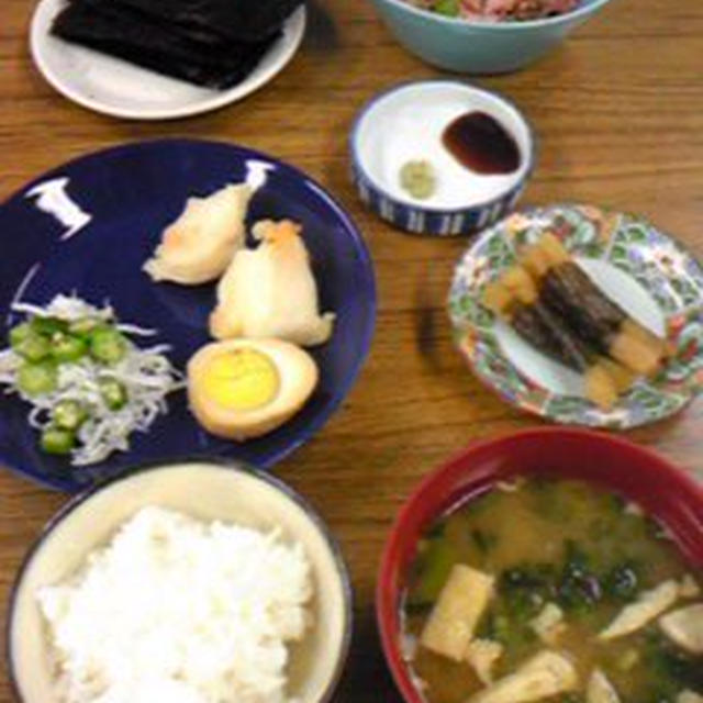 お魚と野菜で和の食卓