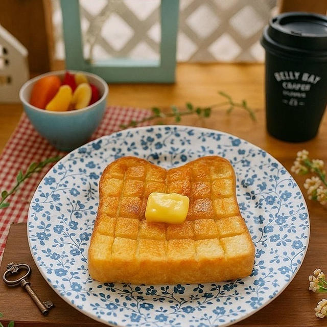 『切り方で変わる！トーストの１番美味しい食べ方』がクックパッドニュースで掲載＆誕プレたち♪