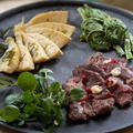 春の山菜レシピ | 牛ステーキ肉と山菜の昆布締め | 日本酒に合うおつまみ