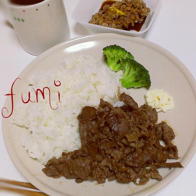 手抜き晩ご飯