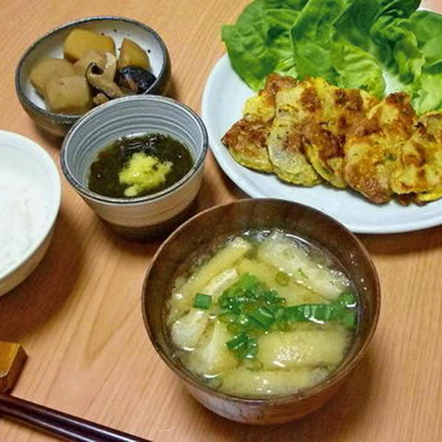 ポークピカタの晩ご飯と、酢豚弁当