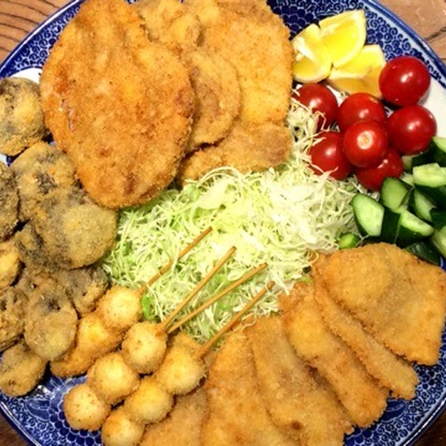 フライづくし！揚げものはやっぱり美味し〜
