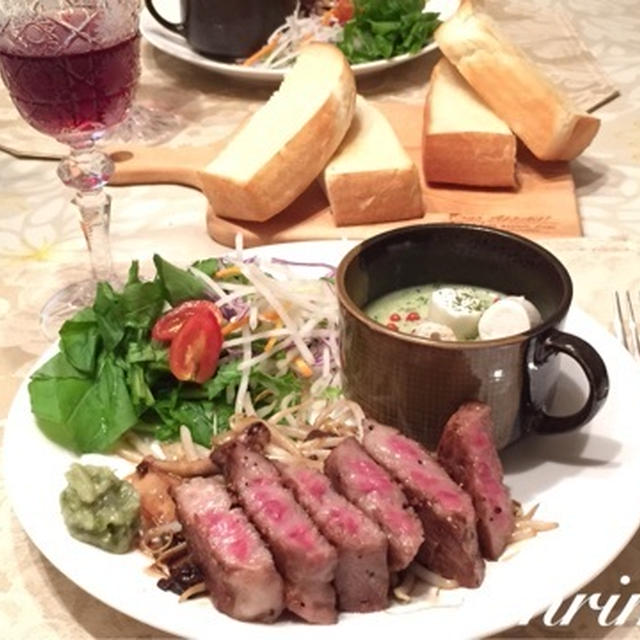 ステーキ♡プレート