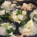 たこ焼きプレートで作る牡蠣とマッシュルームのアヒージョ。（レシピ） by ゆりぽむさん