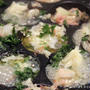 たこ焼きプレートで作る牡蠣とマッシュルームのアヒージョ。（レシピ）