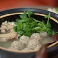 美人さん鍋(鶏団子とクレソンの鍋)。 by ささきのりこ。さん