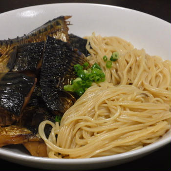 焼き鯖そうめん