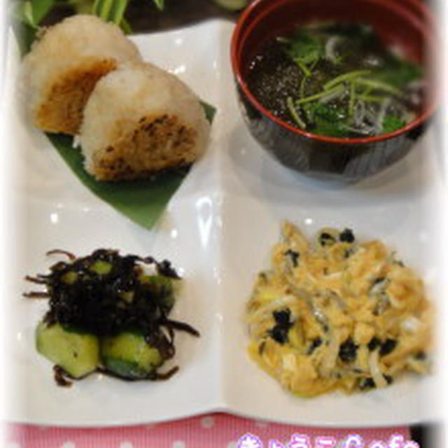 朝カフェ★日替わりモーニング(和食）