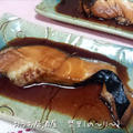 甘辛い煮汁で美味しい　銀だらの煮付け