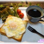 Cafe風モーニング★クロックムッシュ【レシピ】