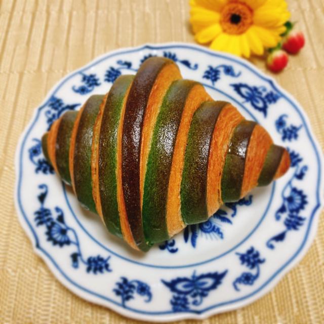 抹茶のクロワッサン