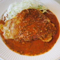 ☆トマトバジルソースのポークピカタ☆